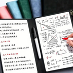 🧾 Cahier effaçable réutilisable avec marqueur et chiffon - AM ASSYREM