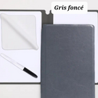 🧾 Cahier effaçable réutilisable avec marqueur et chiffon - AM ASSYREM