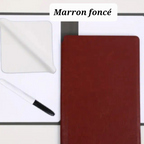 🧾 Cahier effaçable réutilisable avec marqueur et chiffon - AM ASSYREM