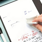 🧾 Cahier effaçable réutilisable avec marqueur et chiffon - AM ASSYREM