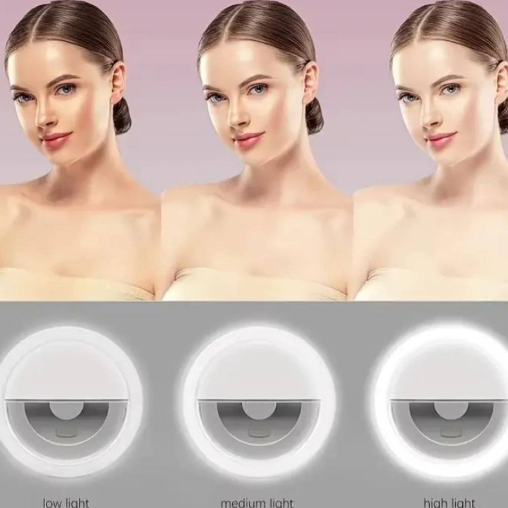 Mini Ring Light Rechargeable – dans sa jolie boîte cadeau - AM ASSYREM