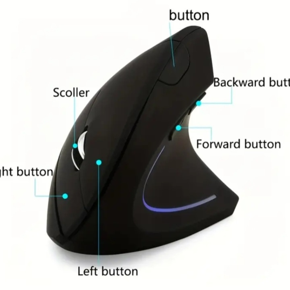 Pack Connecté : Mini Clavier, Souris Ergonomique et Mini Télécommande Multifonction et 2 Stylets Tactiles