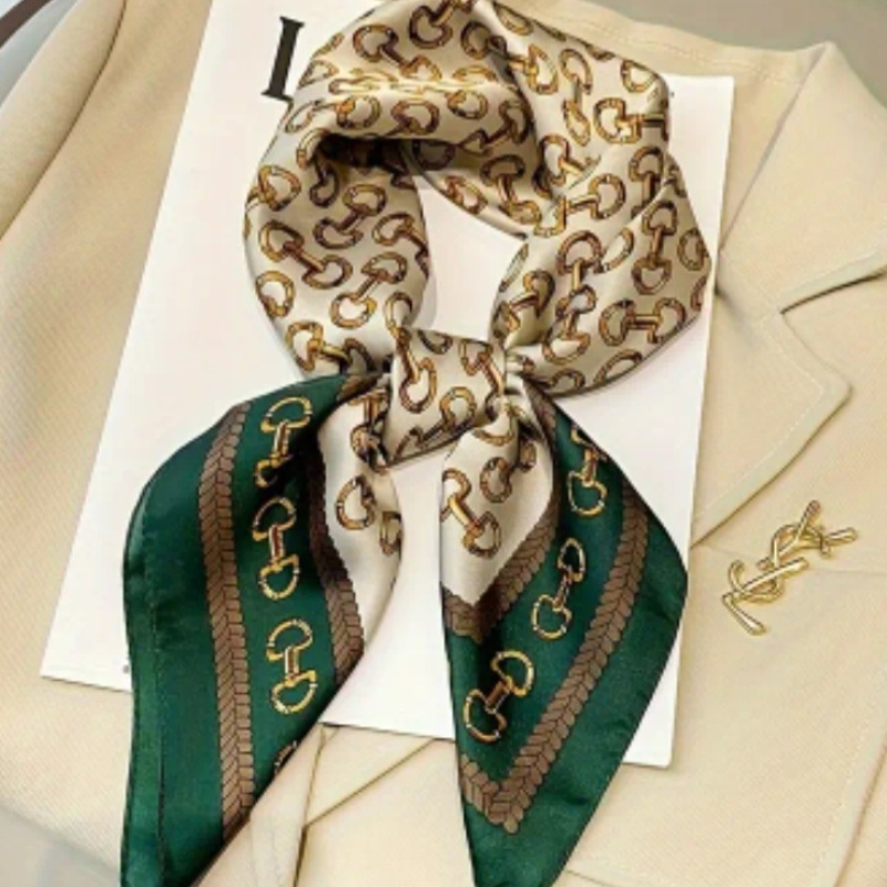 🧣 Foulard Carré Doux avec Boîte Cadeau Élégante – Accessoire Chic et Raffiné -AM ASSYREM