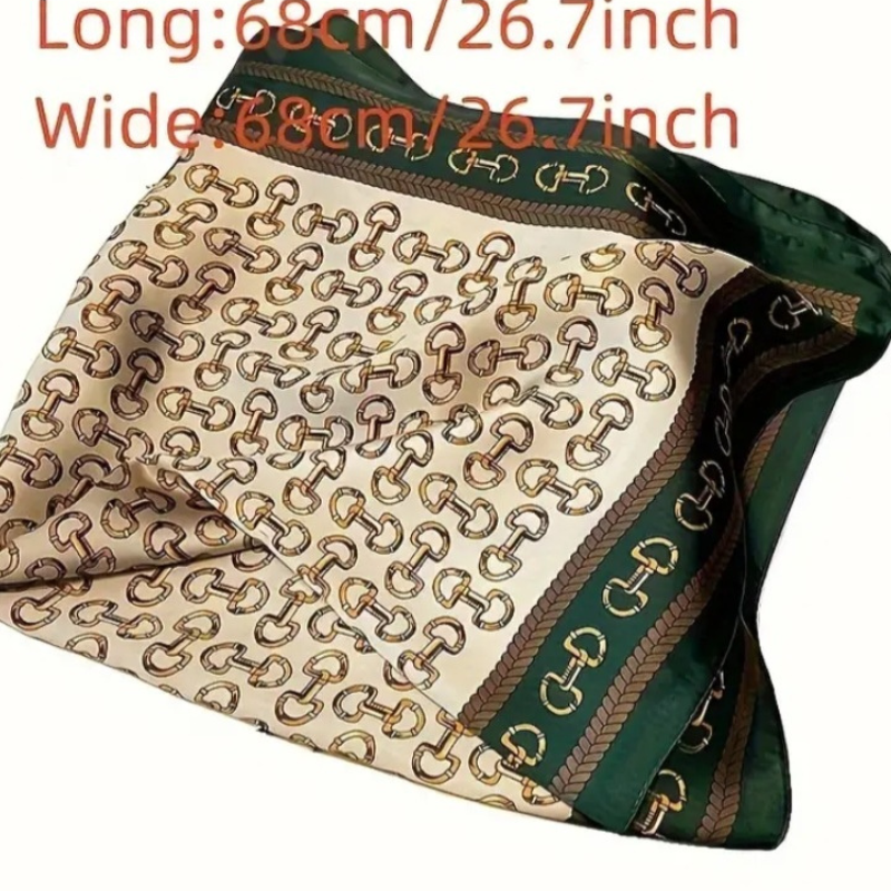 🧣 Foulard Carré Doux avec Boîte Cadeau Élégante – Accessoire Chic et Raffiné -AM ASSYREM