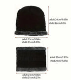 🧣❄️ Ensemble Bonnet & Cache-cou Ultra-Doux – Polaire Confort Premium (Gris) – Version Adulte & Enfant ❄️🧣