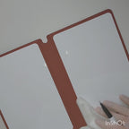 🧾 Cahier effaçable réutilisable avec marqueur et chiffon - AM ASSYREM