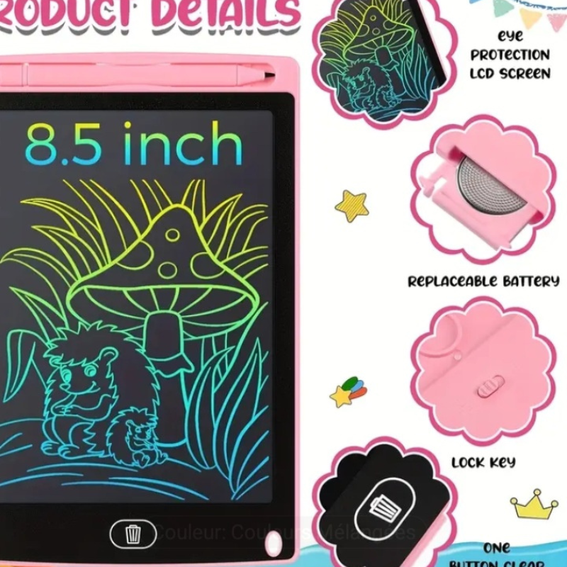 📝 Tablette LCD effaçable – Écriture et dessin - AM ASSYREM