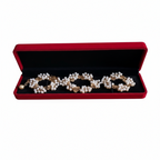 Ensemble Collier + Boucles d’Oreilles Bohème Vintage – Coffret Velours - AM ASSYREM