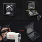 🌸 Boucles d’oreilles en bois motif fleurs avec écrin élégant - AM ASSYREM