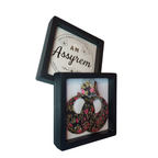 🌸 Boucles d’oreilles en bois motif fleurs avec écrin élégant - AM ASSYREM