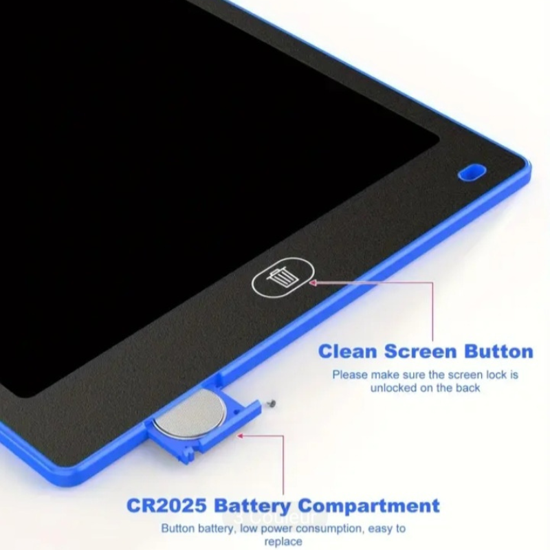 📝 Tablette LCD effaçable – Écriture et dessin - AM ASSYREM