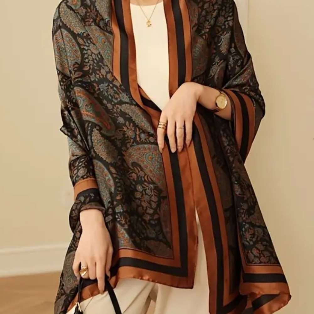 Coffret Foulard Carré Style Orientale dans une boite élégante - AM ASSYREM