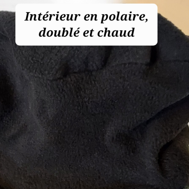 🖤 Chapeau Femme Hiver – Noir à Motifs Floraux Colorés avec Boîte Cadeau Élégante - AM ASSYREM