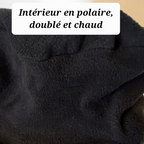 🖤 Chapeau Femme Hiver – Noir à Motifs Floraux Colorés avec Boîte Cadeau Élégante - AM ASSYREM