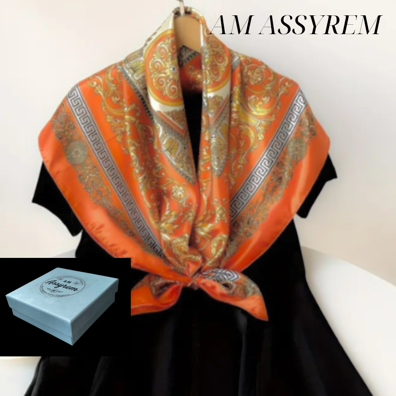 Coffret Foulard Femme Élégant en Boîte Cadeau – AM ASSYREM